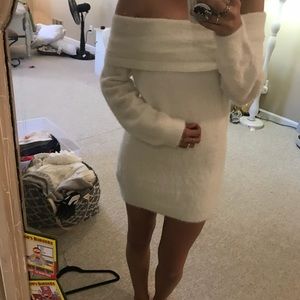 sweater dress or long top